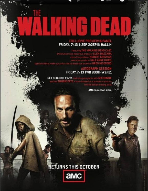 Walking Dead' Comic-Con Poster Previews Dueling Factions – The