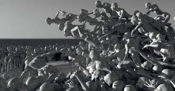 World War Z Concept Art Paints Zombies And Destruction