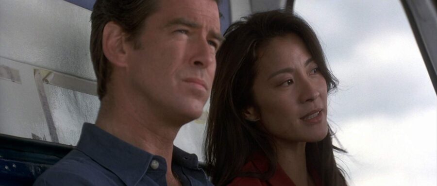 Michelle Yeoh and Bond
