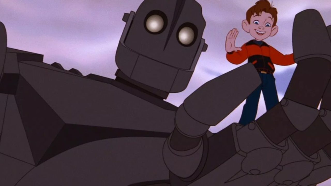 the iron giant statue