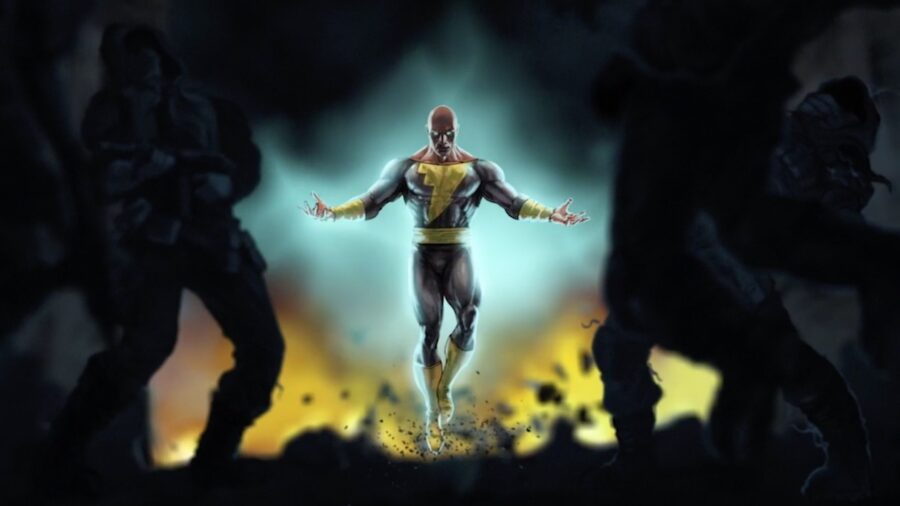 BLACK ADAM Starring Dwayne The Rock Johnson, Aldis Hodge, Sarah Shahi,  Pierce Brosnan - Reel Spoilers - Movie Reviews