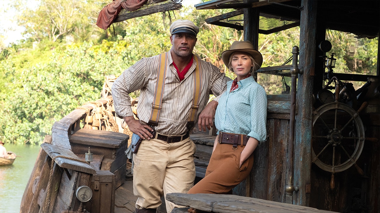 dwayne johnson emily blunt jungle cruise