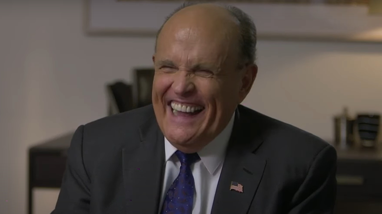 Watch Rudy Giuliani's Infamous Borat 2 Scene