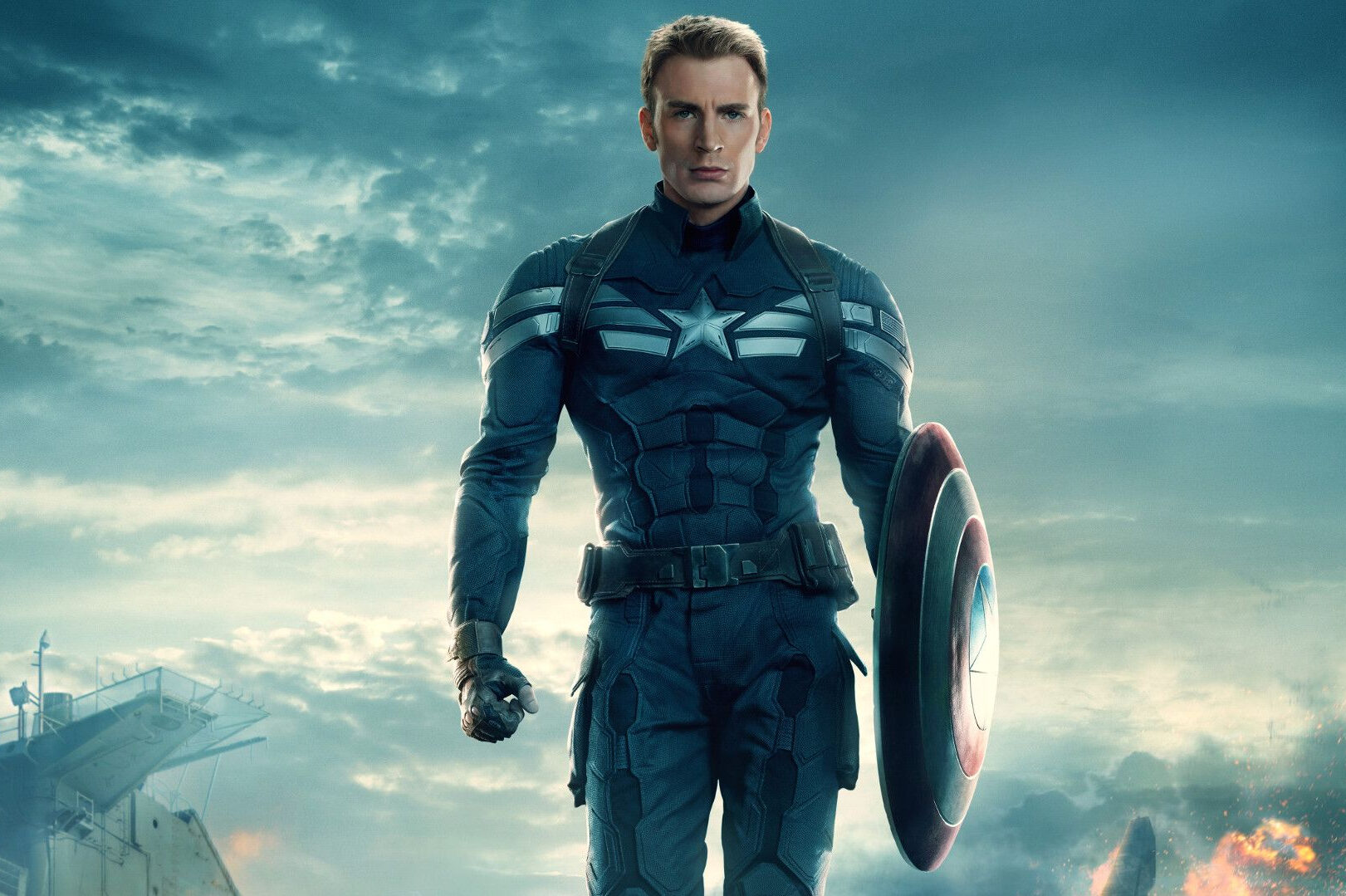 Chris Evans Captain America Edited 