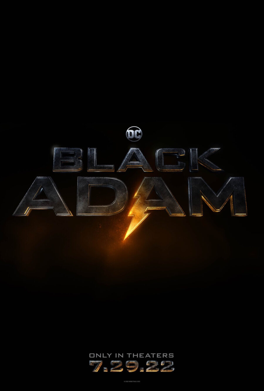 black adam poster dwayne johnson
