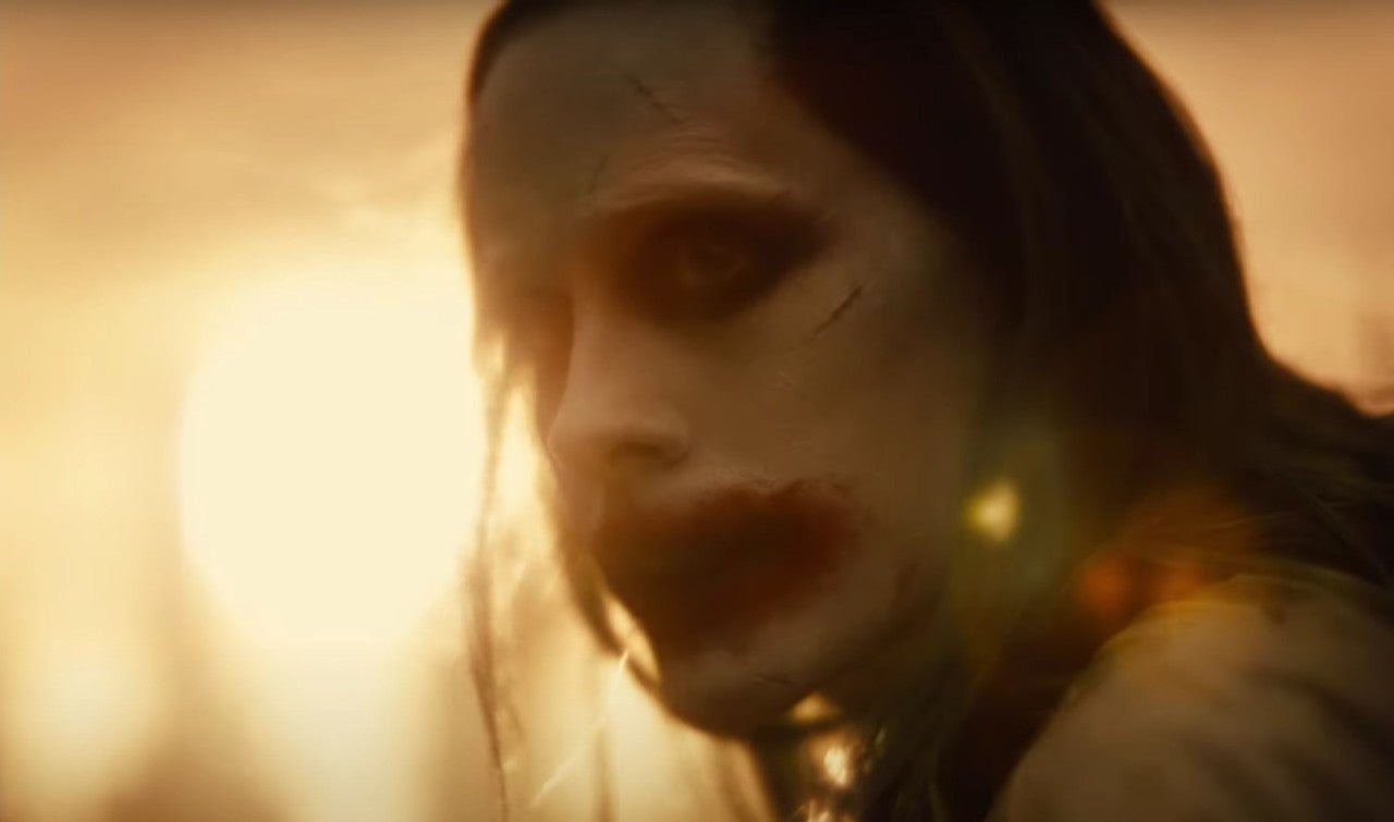 zack snyder's joker jared leto