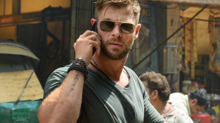 See Chris Hemsworth Celebrate Filming Extraction 2 In Epic Fashion