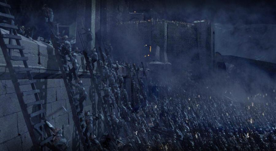 Helm's Deep Lord of the Rings The Two Towers