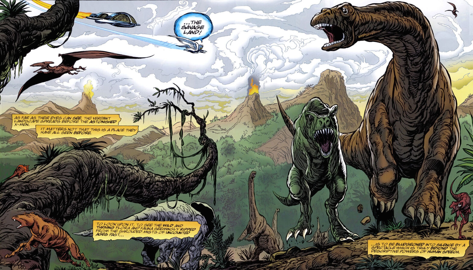 Exclusive: Marvel Is Setting Its Heroes Up To Fight Dinosaurs | GIANT ...