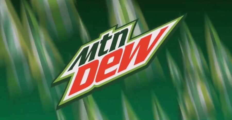 mountain dew white out logo