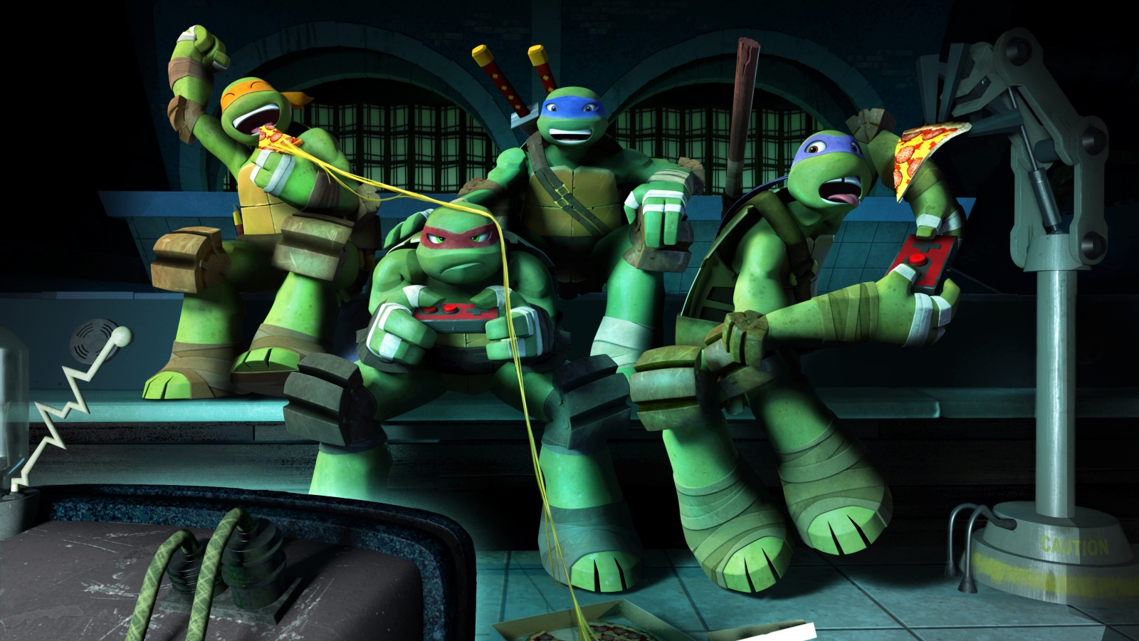 nickelodeon all star brawl, teenage mutant ninja turtles