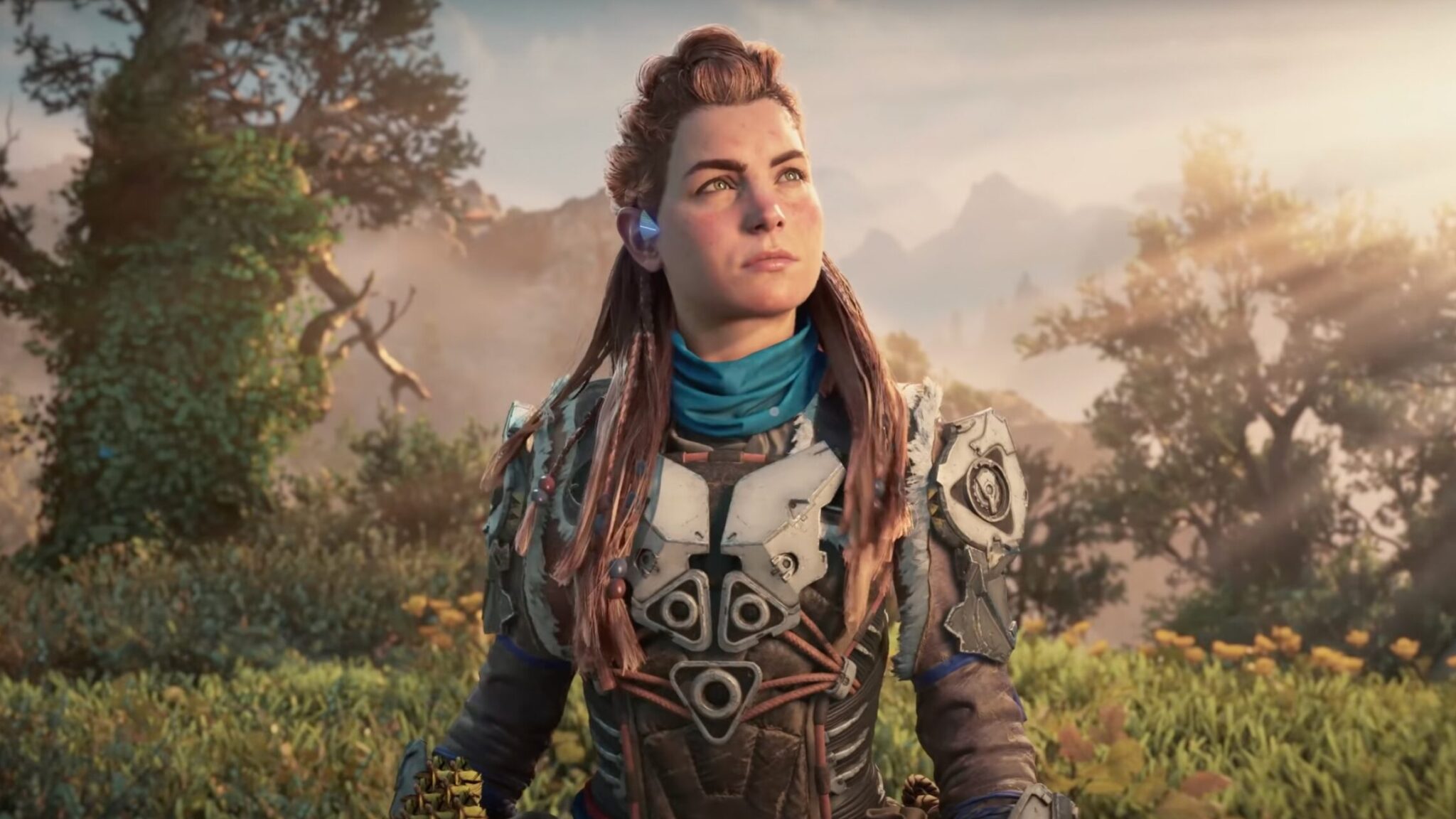 Horizon Forbidden West Trailer Shows Aloy S New Friends And Foes