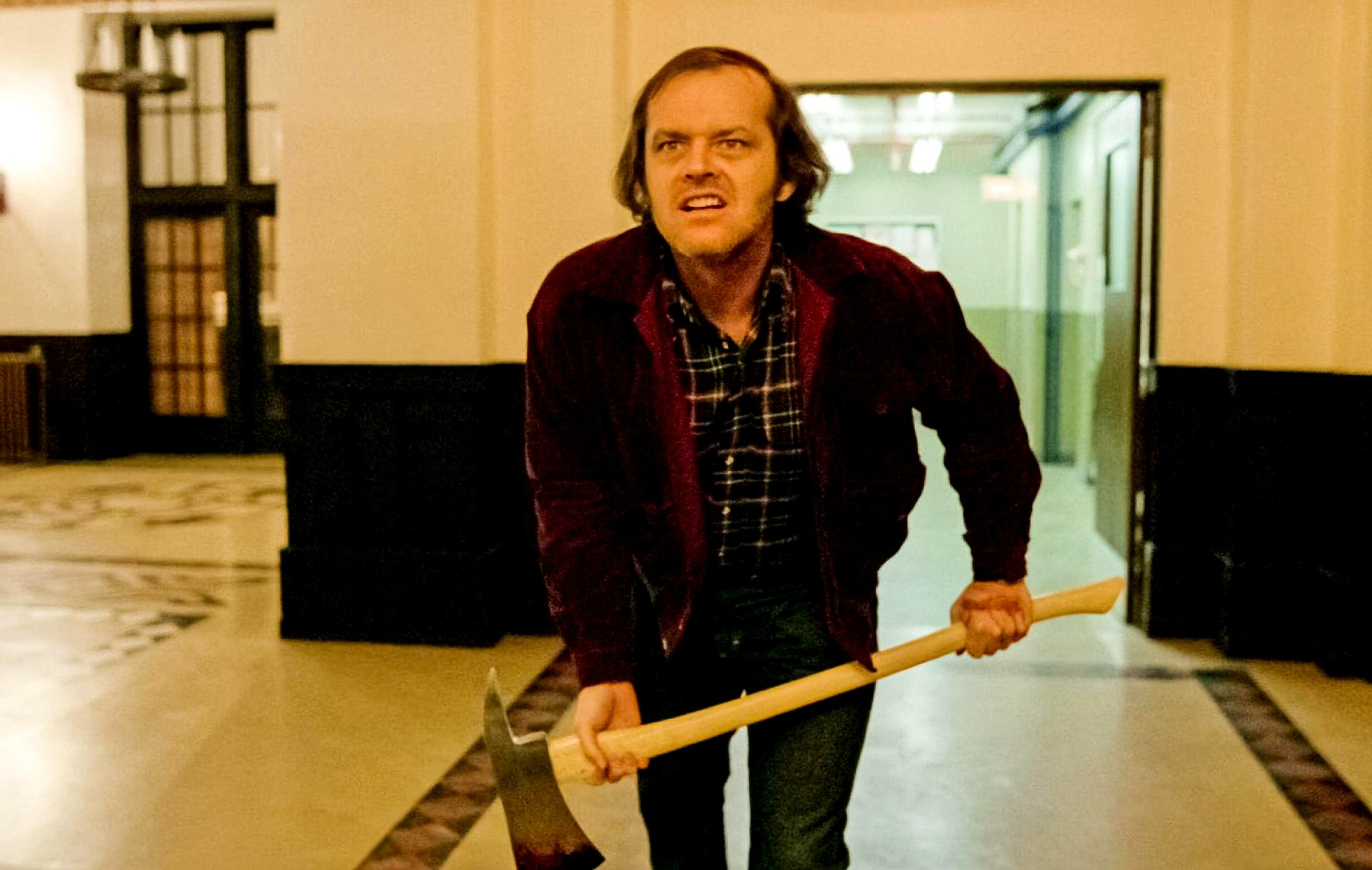 jack nicholson the shining the axe