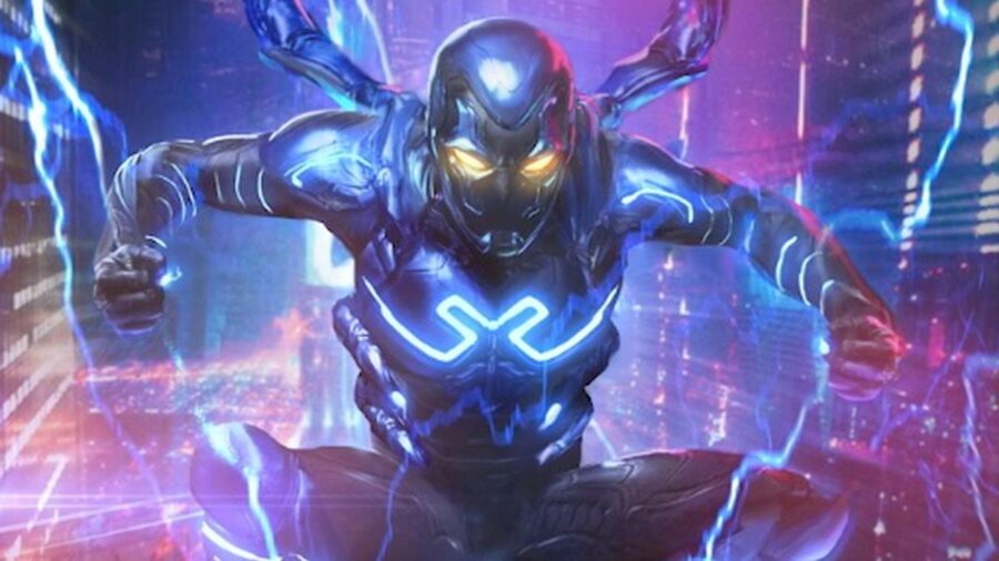 See Blue Beetle In ComicAccurate Costume In First Look At New DC Movie