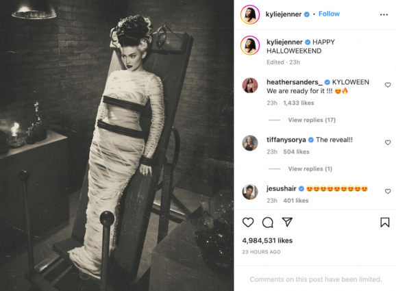 See Kylie Jenner As A Sexy Bride Of Frankenstein Giant Freakin Robot 