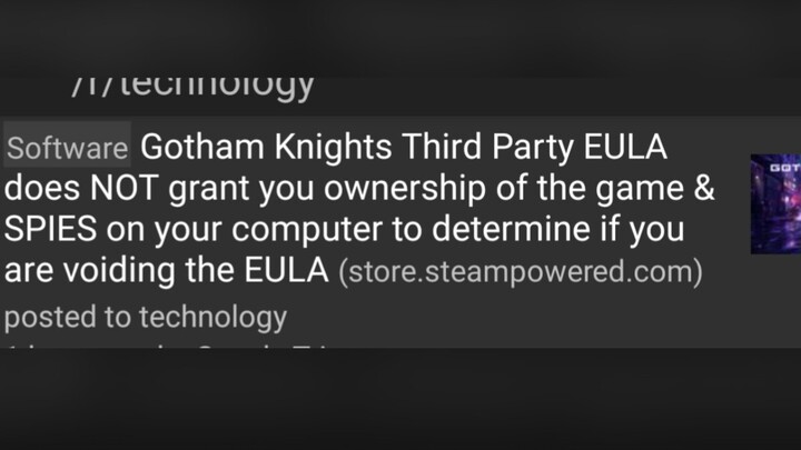 Gotham Knights, Software