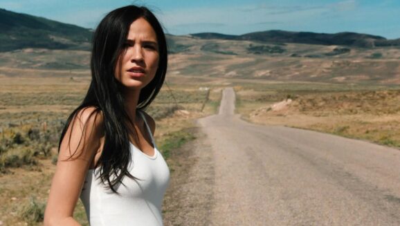 See Yellowstone's Kelsey Asbille In A Sultry, See Through Black Dress ...