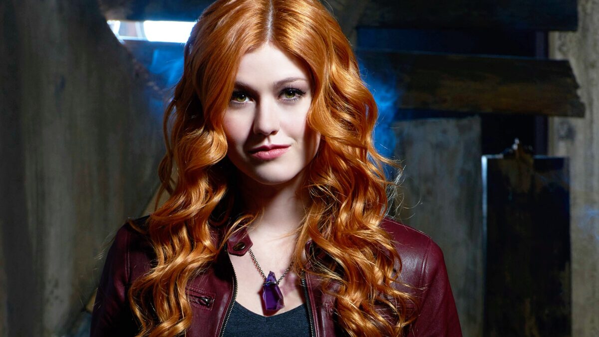 See Katherine McNamara Pose In A Sexy Crop Top With Tight Leather Pants ...