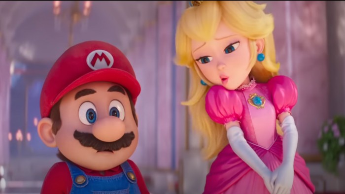 peach and mario doing it