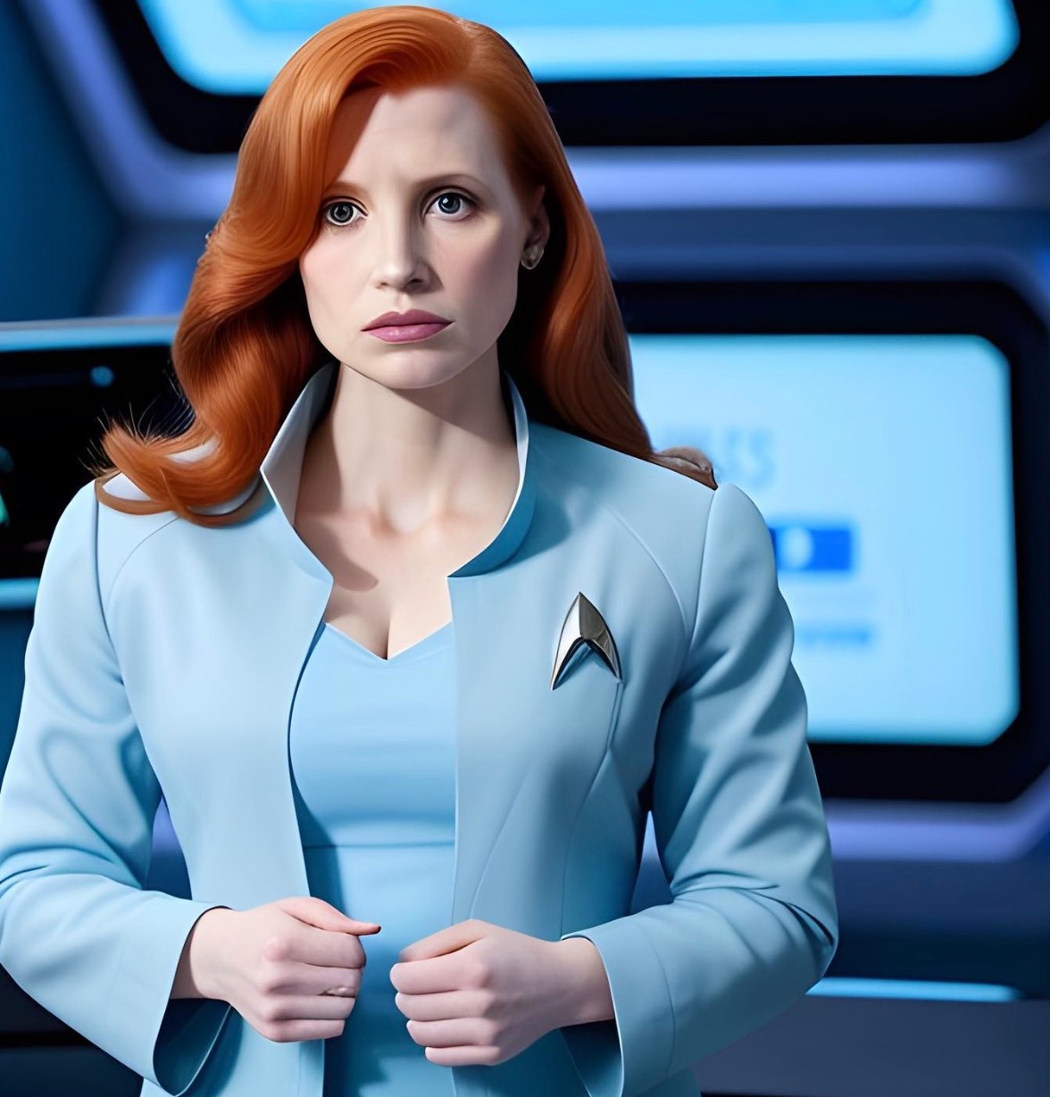 See Jessica Chastain As Star Trek’s New Dr. Crusher