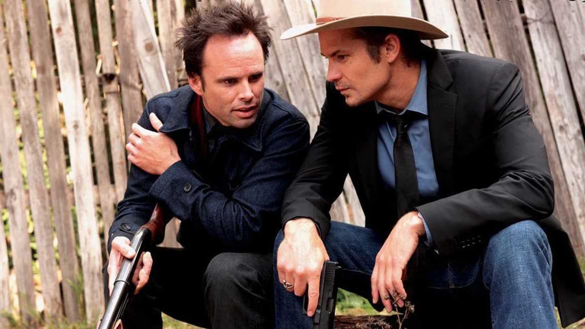 Timothy Olyphant Handpicked The Best Part Of Justified GIANT FREAKIN   Walton Goggins Justified Timothy Olyphant 