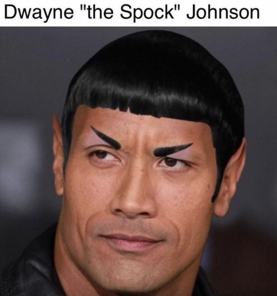 The rock is sus  The rock eyebrow, Rock meme, The rock dwayne johnson