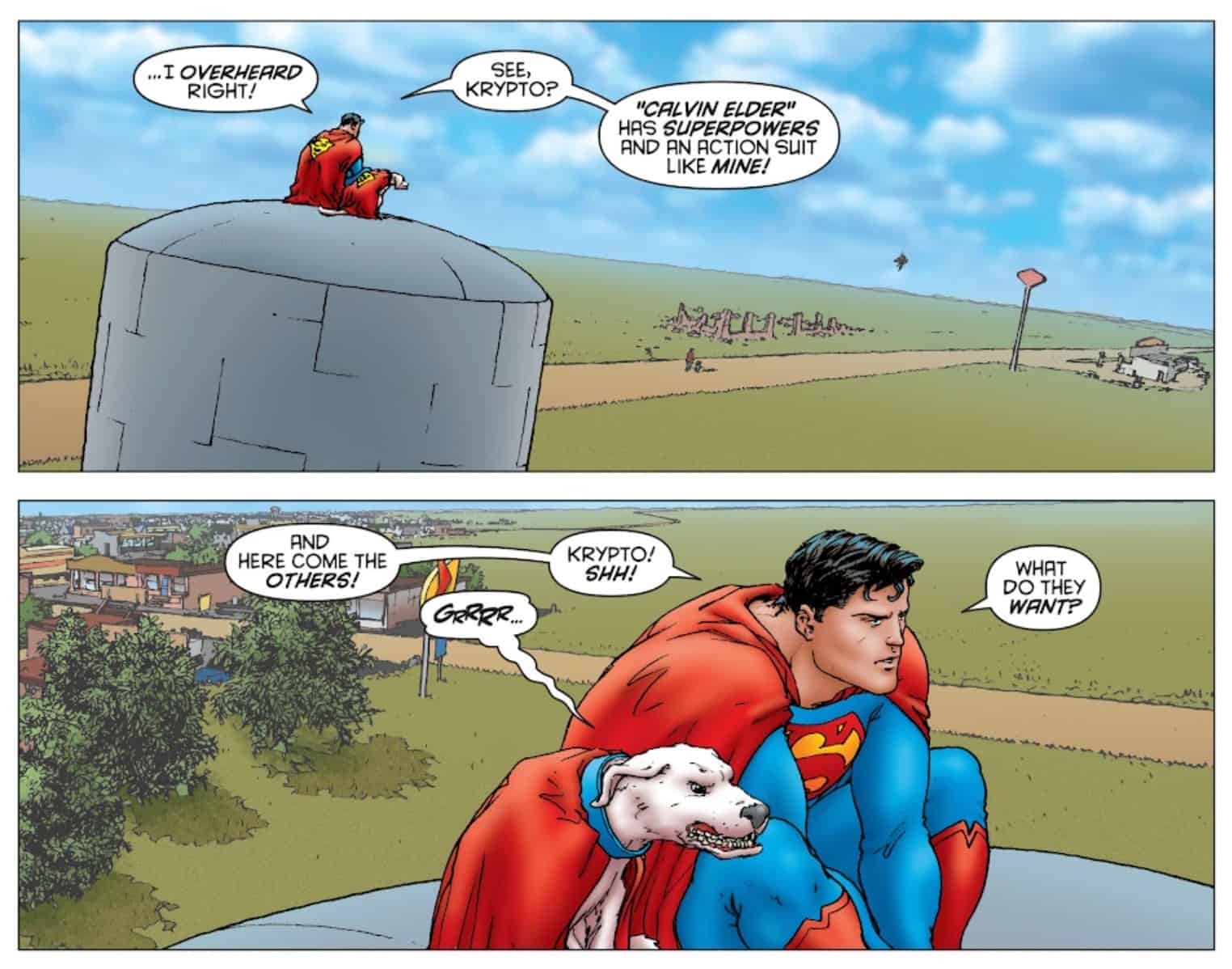superman and crypto