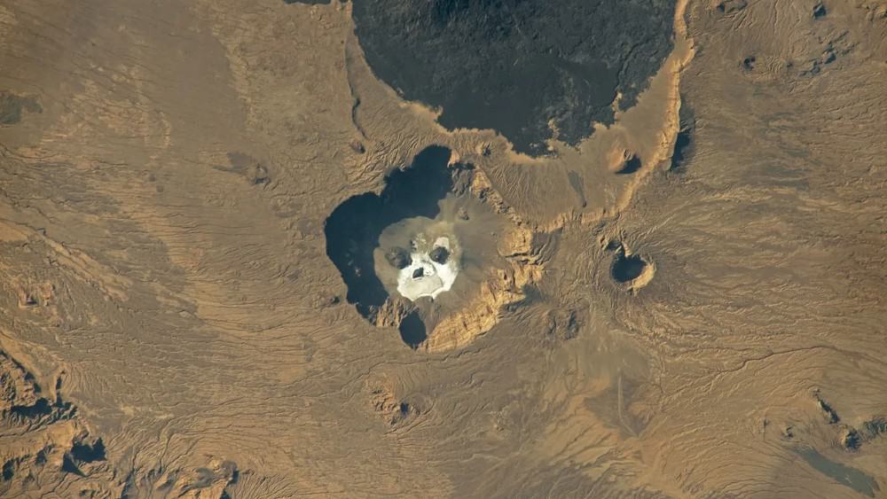 Astronaut Sees Skull On Earth's Surface From Space, See The Creepy