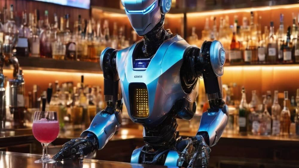 Cocktail Robot Bartender Cocktail Machine Automation restaurant