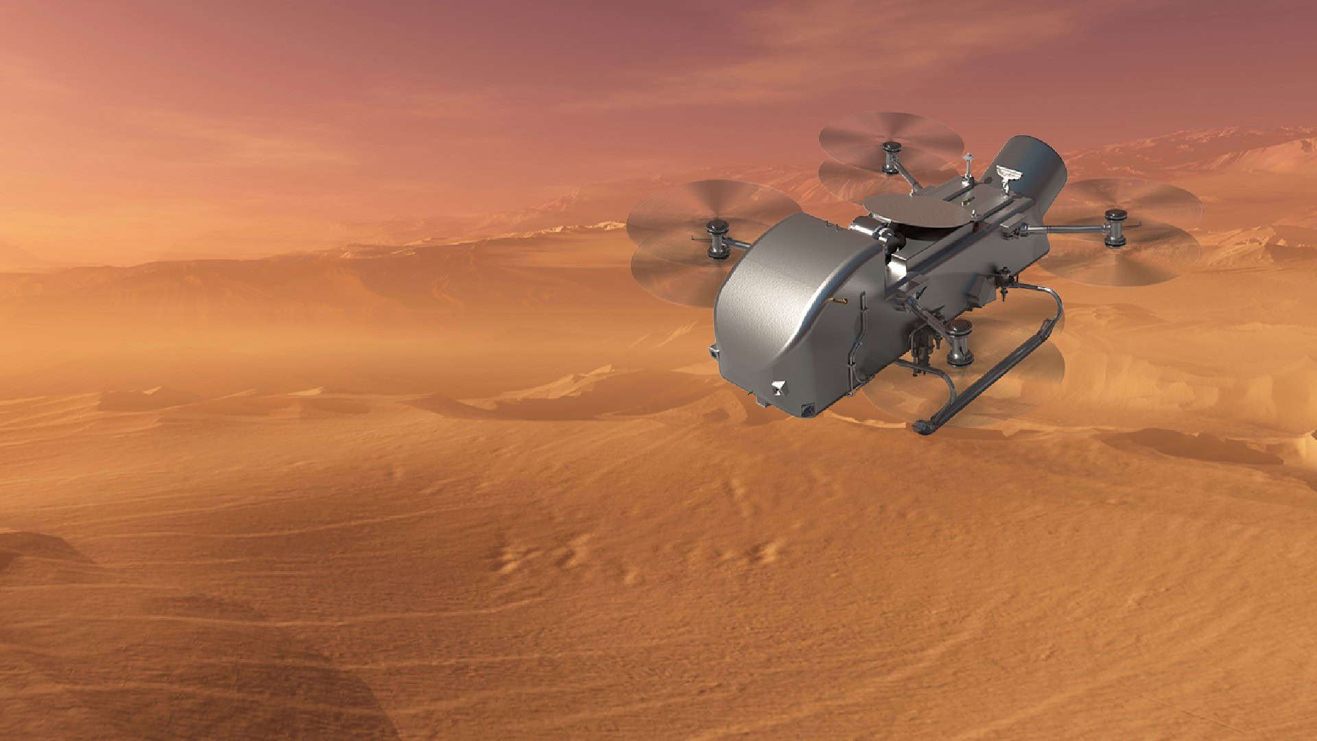 NASA Dragonfly Mission Sends Drone Far Into Solar System For Incredible ...