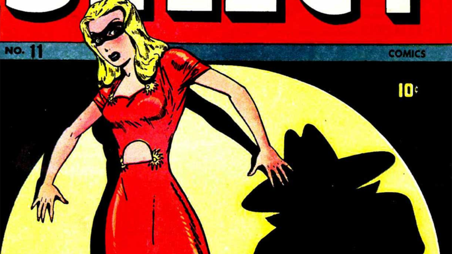 The Blonde Phantom's first appearance in All Select Comics #11