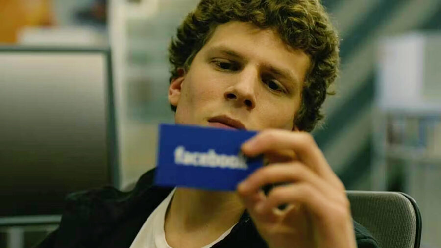 The Social Network Facebook card