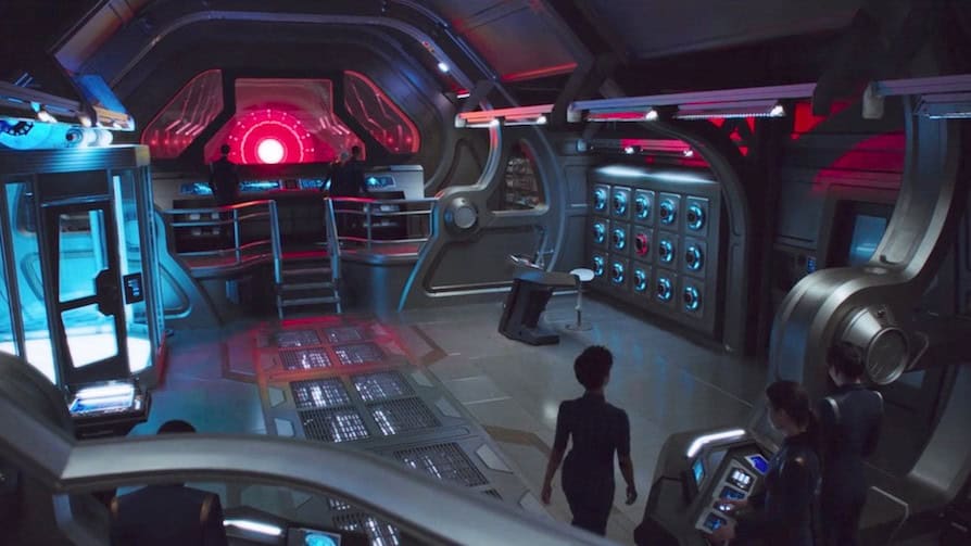 Star Trek Discovery ship interior