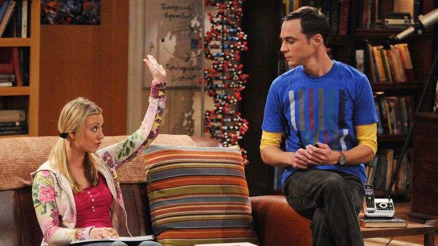 The Big Bang Theory Penny and Sheldon