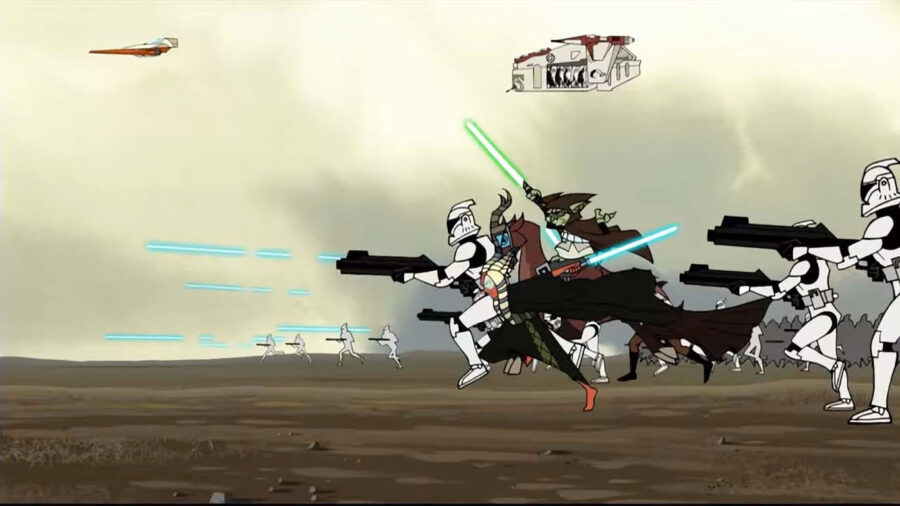 clone wars animated series