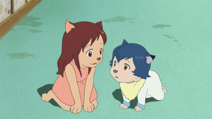 Wolf Children Anime 2012