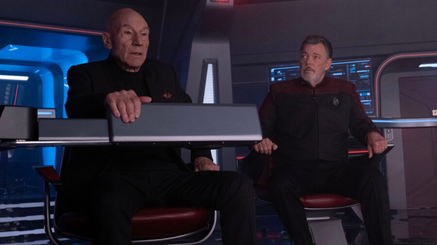 Patrick Stewart Jonathan Frakes