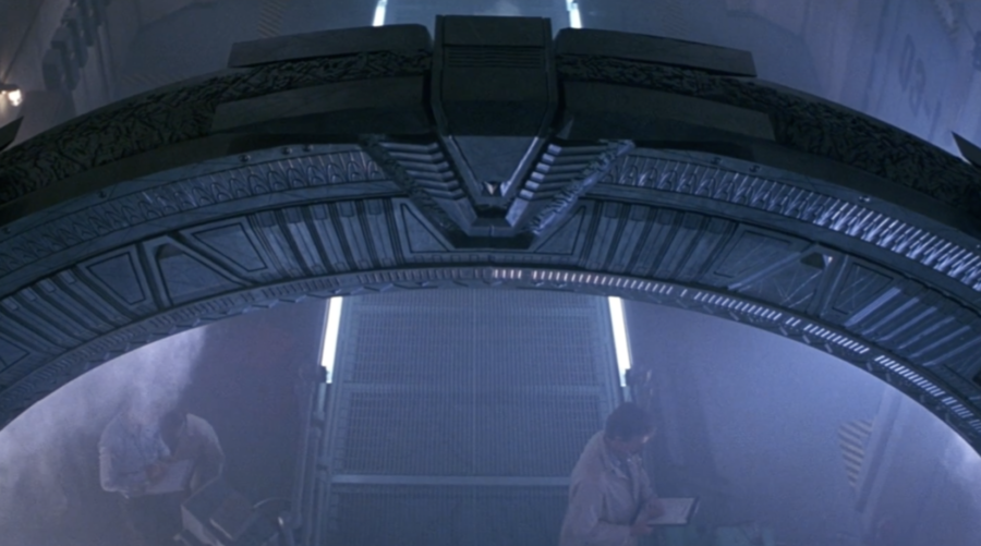 The Stargate's secret underground facility