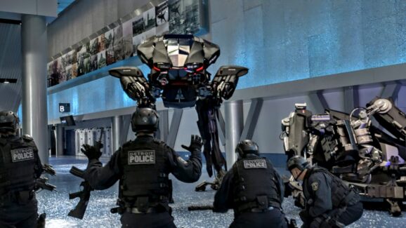 Police Robot Defeats And Subdues Human In Historic Real Standoff