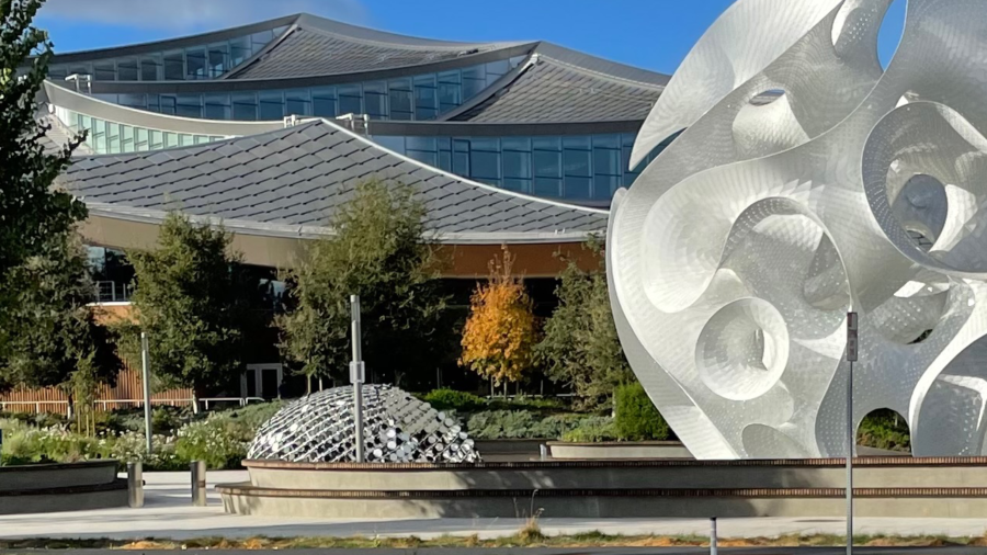 Creators visiting Google's campus