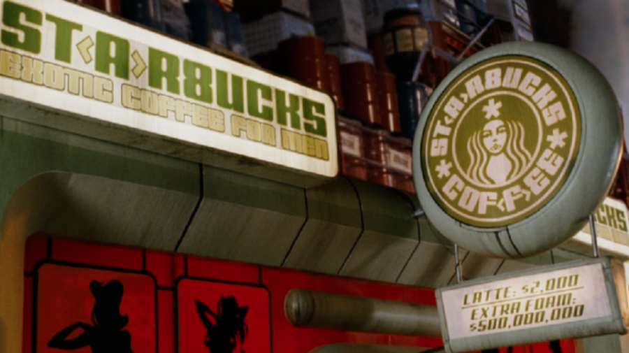 Starbucks upset about Idiocracy?