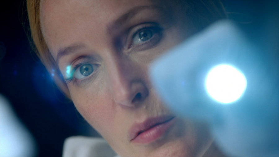 Gillian Anderson as Scully in the X-Files revival