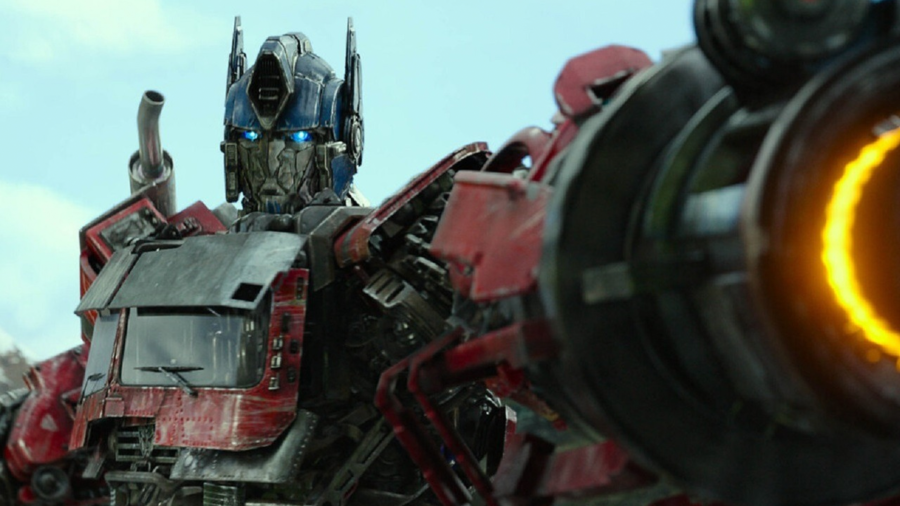 Optimus Prime in Transformers: Rise of the Beasts