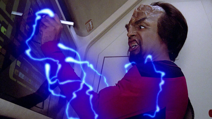 word star trek angry electrocuted